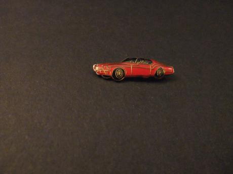 Chevrolet Chevelle SS jaren 70 , rood